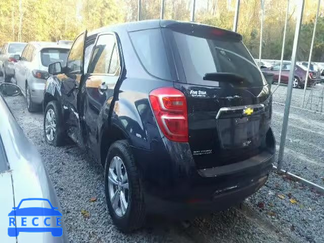 2017 CHEVROLET EQUINOX LS 2GNALBEK3H1501277 image 2