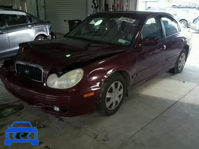 2004 HYUNDAI SONATA GL KMHWF25S04A034126 image 1