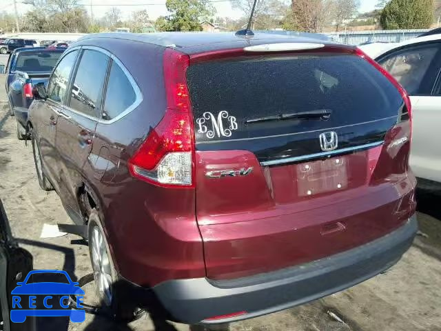 2014 HONDA CR-V EX-L 5J6RM4H70EL070411 image 2