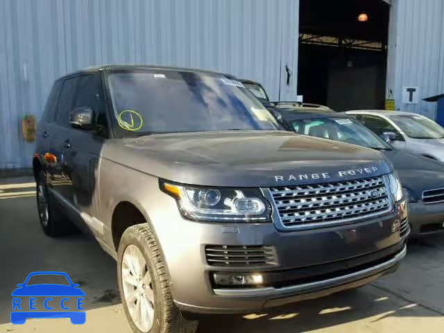 2016 LAND ROVER RANGE ROVE SALGS2KF0GA252706 зображення 0