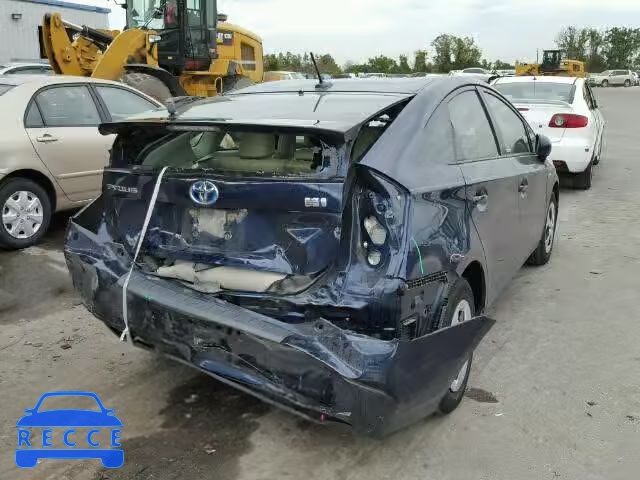 2013 TOYOTA PRIUS JTDKN3DU5D1634932 Bild 3