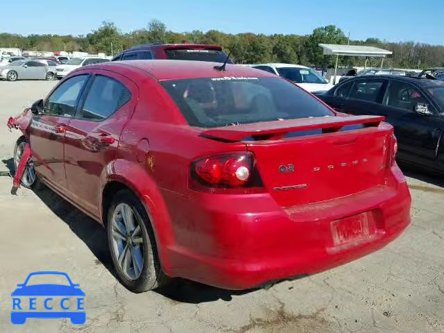 2013 DODGE AVENGER SX 1C3CDZCG2DN596756 зображення 2