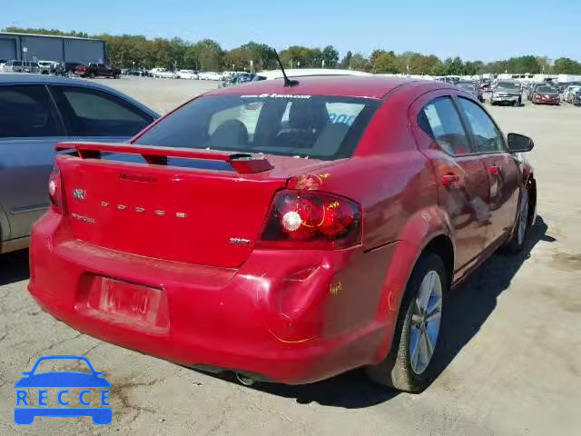 2013 DODGE AVENGER SX 1C3CDZCG2DN596756 зображення 3