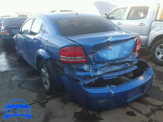 2008 DODGE AVENGER SE 1B3LC46K28N578797 image 2