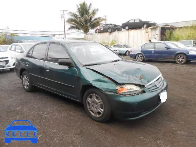 2001 HONDA CIVIC LX 2HGES16551H540239 image 0