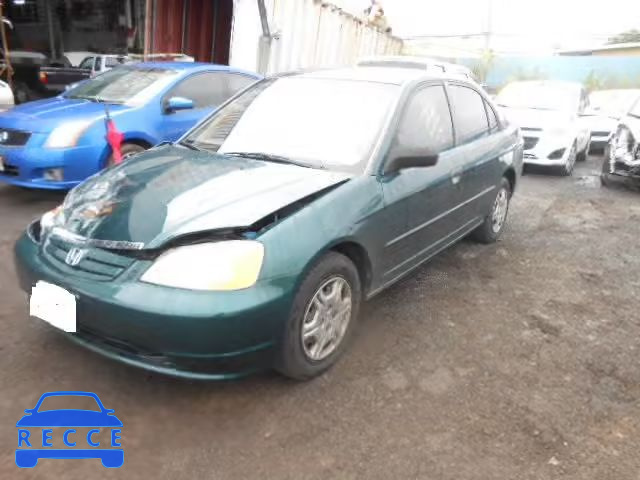 2001 HONDA CIVIC LX 2HGES16551H540239 image 1