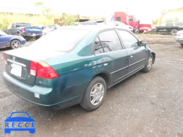 2001 HONDA CIVIC LX 2HGES16551H540239 image 3