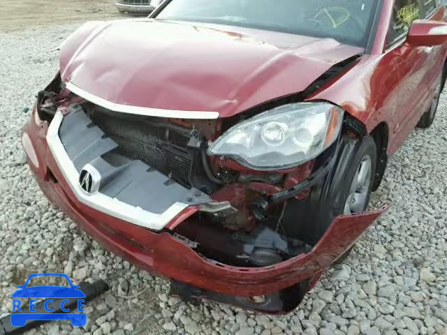 2008 ACURA RDX TECHNO 5J8TB18548A019137 image 9