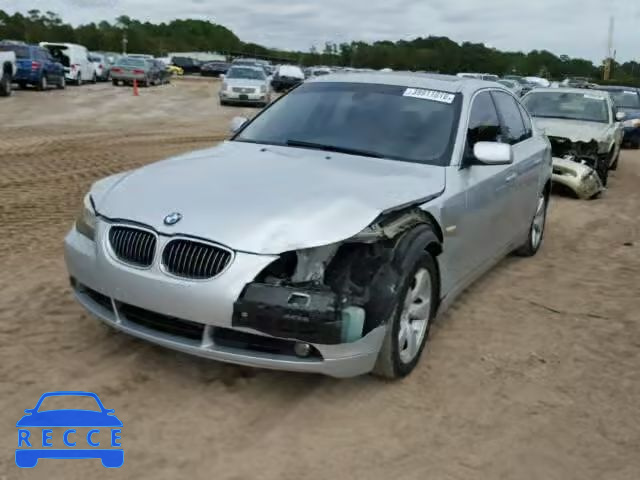 2007 BMW 525I WBANE53587CW62510 image 1