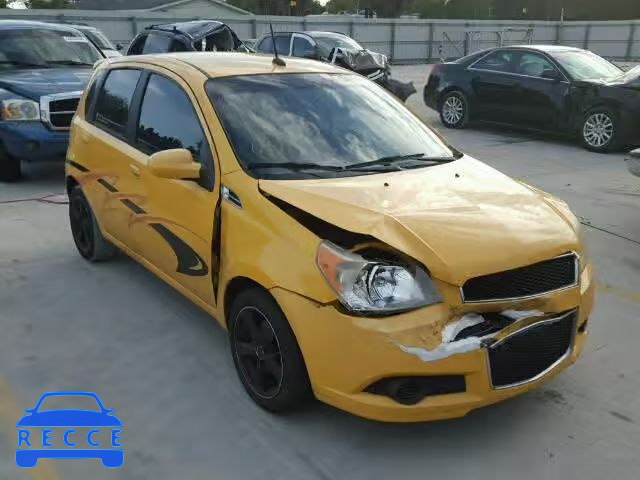 2009 CHEVROLET AVEO LS/LT KL1TD66E89B658004 image 0