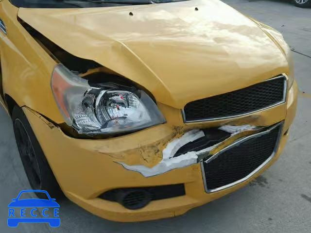 2009 CHEVROLET AVEO LS/LT KL1TD66E89B658004 image 9