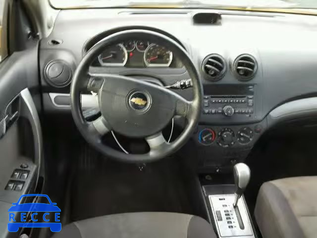 2009 CHEVROLET AVEO LS/LT KL1TD66E89B658004 image 8