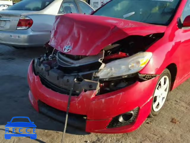 2009 TOYOTA MATRIX 2T1KU40E29C154373 image 9