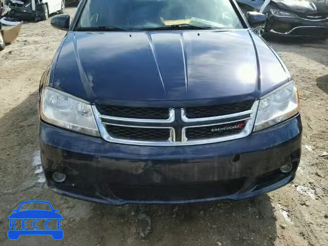 2012 DODGE AVENGER SX 1C3CDZEG9CN315256 Bild 9