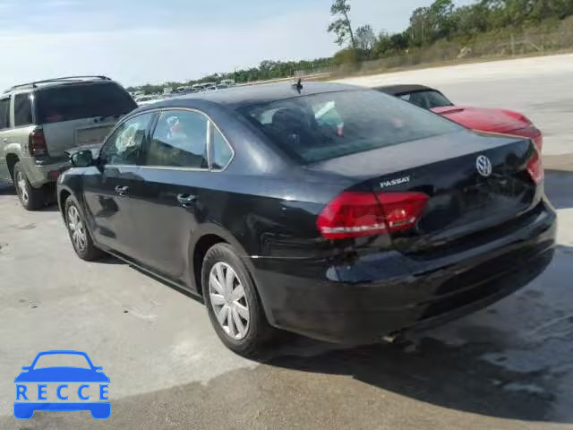 2013 VOLKSWAGEN PASSAT S 1VWAP7A3XDC120231 image 2