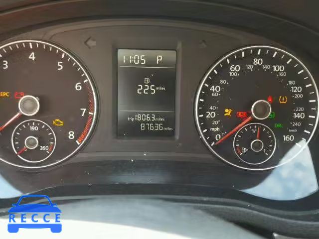 2013 VOLKSWAGEN PASSAT S 1VWAP7A3XDC120231 image 7