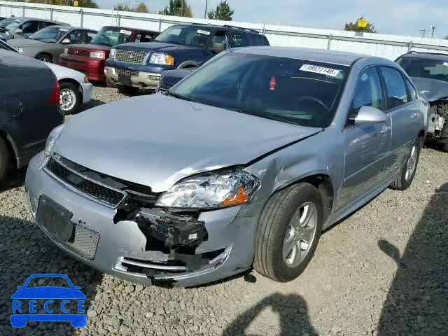 2012 CHEVROLET IMPALA LS 2G1WF5E3XC1153138 зображення 1