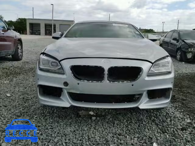 2013 BMW 650I WBA6B2C52DD128548 зображення 9