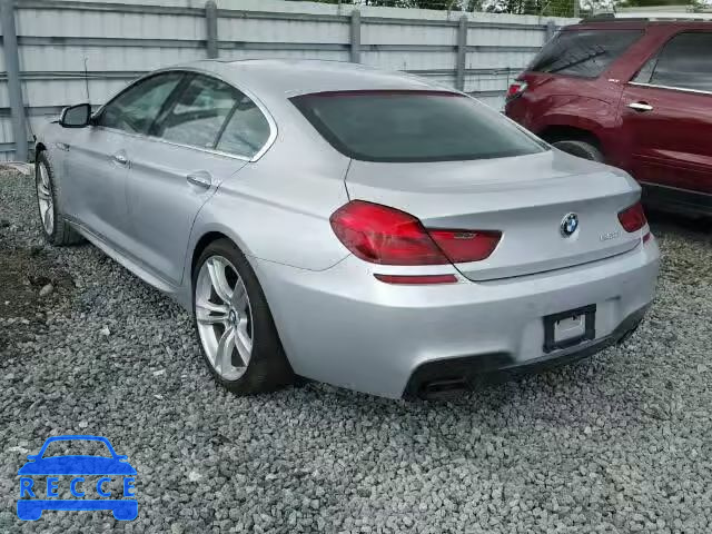 2013 BMW 650I WBA6B2C52DD128548 image 2