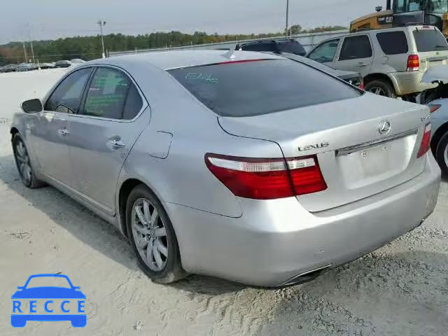 2007 LEXUS LS 460 JTHBL46F775044897 image 2