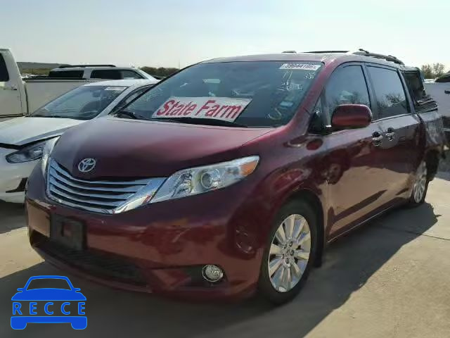 2011 TOYOTA SIENNA XLE 5TDYK3DC3BS039801 image 1