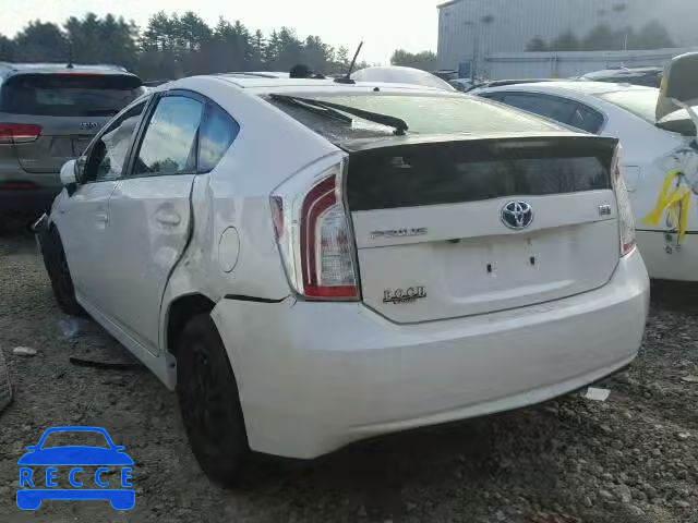 2013 TOYOTA PRIUS JTDKN3DU8D0349759 зображення 2