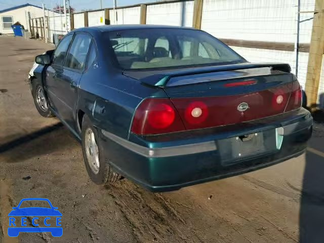 2001 CHEVROLET IMPALA LS 2G1WH55K319106954 зображення 2