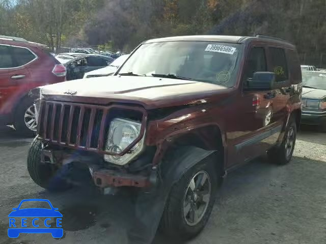 2008 JEEP LIBERTY SP 1J8GP28KX8W144409 image 1