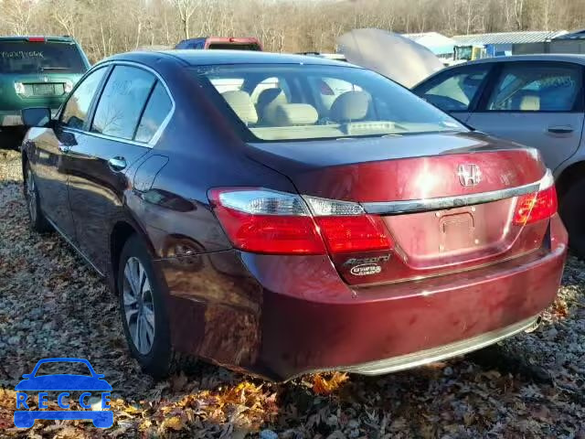 2013 HONDA ACCORD LX 1HGCR2F30DA115988 зображення 2