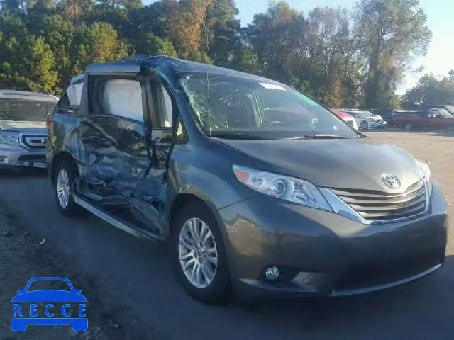 2014 TOYOTA SIENNA XLE 5TDYK3DC6ES497823 image 0