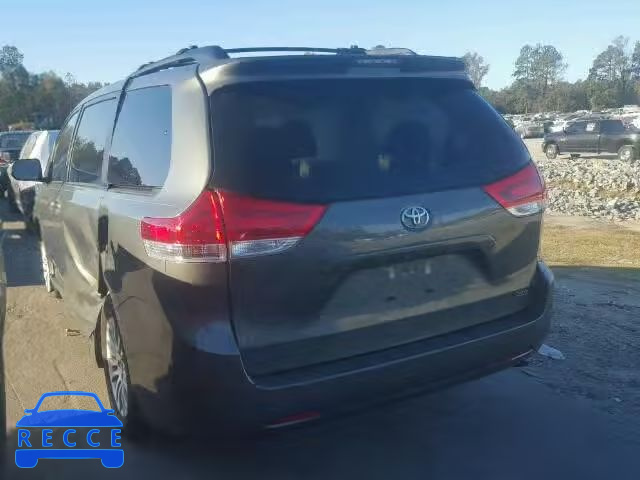 2014 TOYOTA SIENNA XLE 5TDYK3DC6ES497823 image 2
