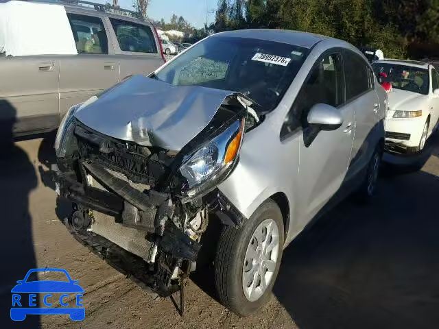 2013 KIA RIO LX KNADM4A36D6231488 image 1