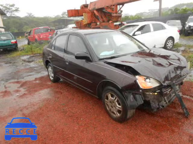 2001 HONDA CIVIC LX 1HGES16571L011040 image 0