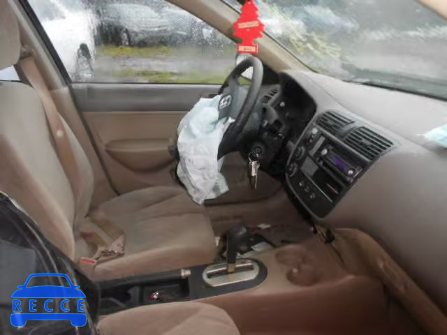 2001 HONDA CIVIC LX 1HGES16571L011040 image 4