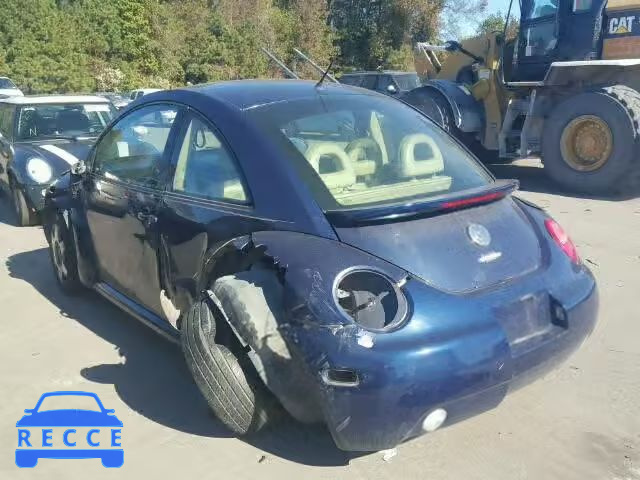 2001 VOLKSWAGEN NEW BEETLE 3VWCS21C11M409597 image 2