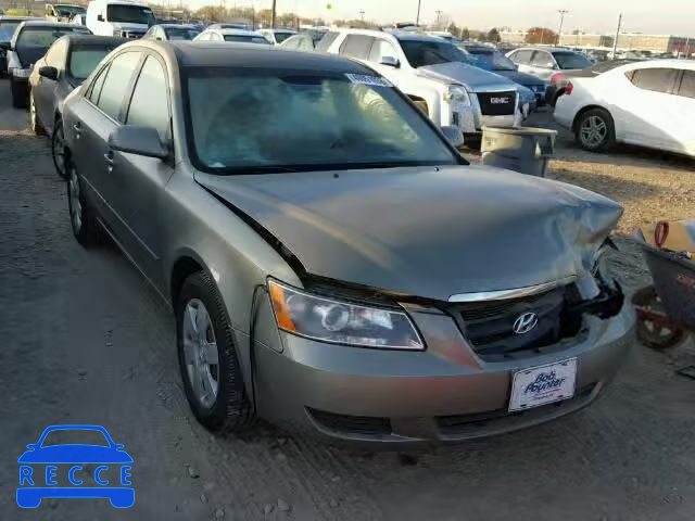 2008 HYUNDAI SONATA 5NPET46C58H394020 image 0