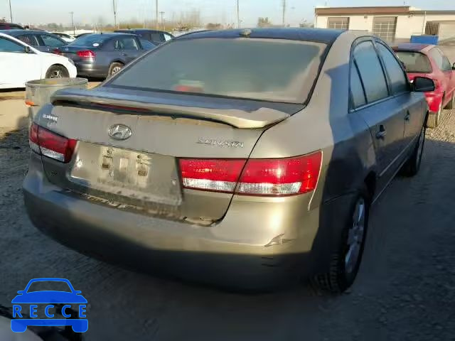 2008 HYUNDAI SONATA 5NPET46C58H394020 image 3