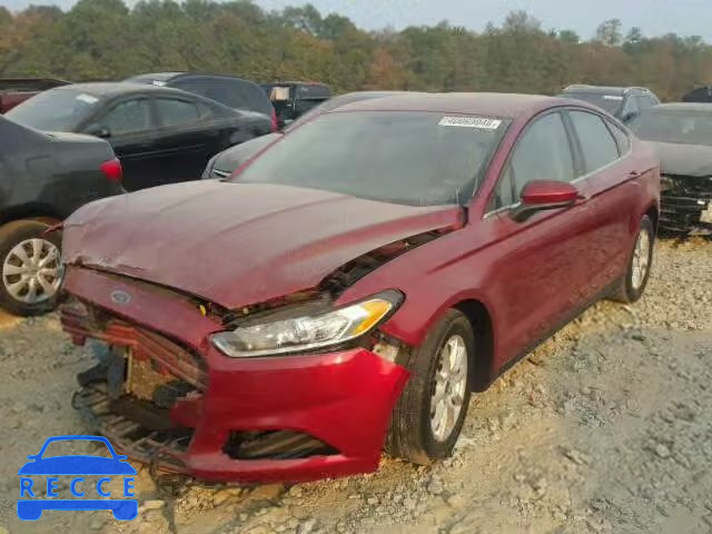 2015 FORD FUSION S 3FA6P0G73FR230865 image 1