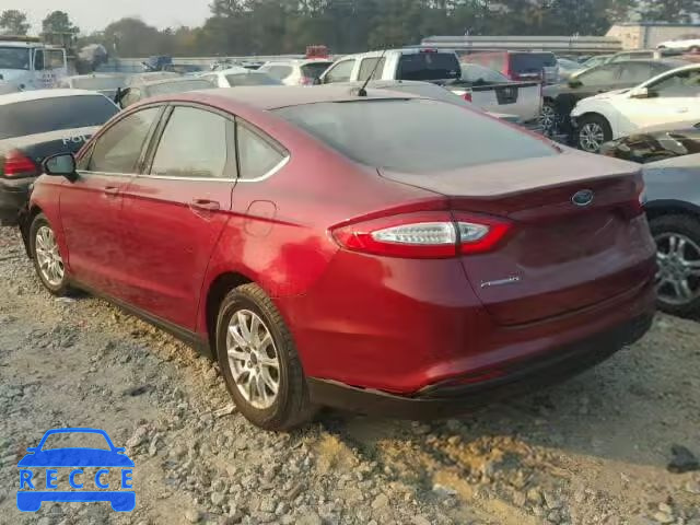 2015 FORD FUSION S 3FA6P0G73FR230865 image 2