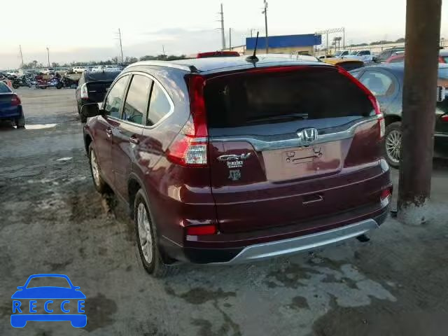 2015 HONDA CR-V EX-L 2HKRM3H75FH508281 image 2