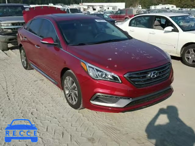 2016 HYUNDAI SONATA SPO 5NPE34AF3GH424938 image 0