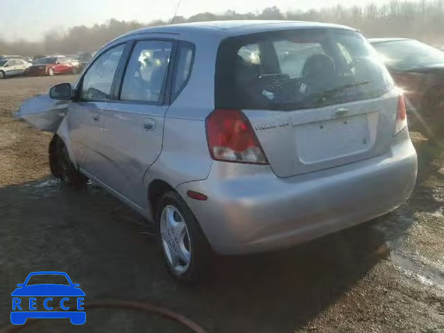 2006 CHEVROLET AVEO/LS KL1TD66686B610751 зображення 2