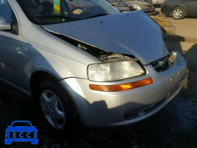 2006 CHEVROLET AVEO/LS KL1TD66686B610751 image 8