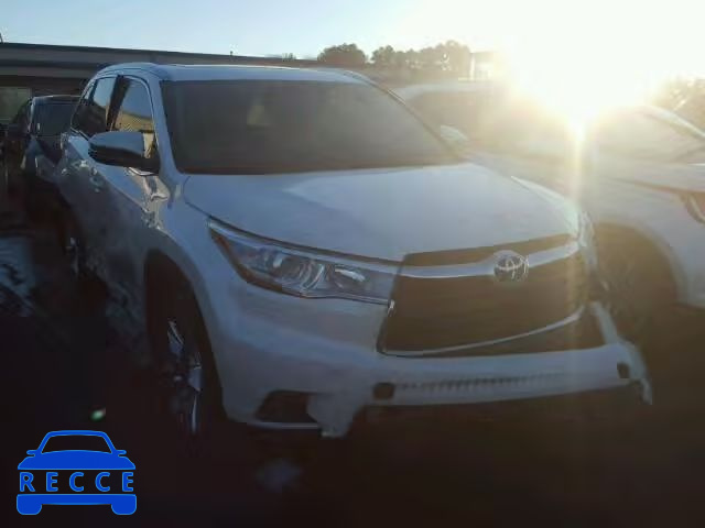 2016 TOYOTA HIGHLANDER 5TDDKRFH4GS296354 зображення 0
