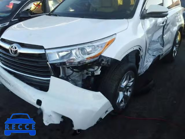 2016 TOYOTA HIGHLANDER 5TDDKRFH4GS296354 зображення 9