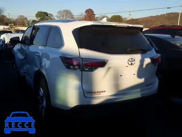 2016 TOYOTA HIGHLANDER 5TDDKRFH4GS296354 зображення 2
