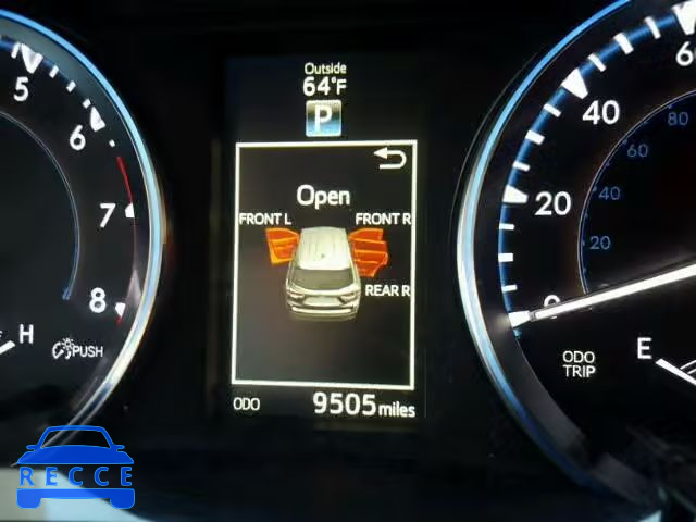 2016 TOYOTA HIGHLANDER 5TDDKRFH4GS296354 зображення 7