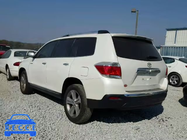 2013 TOYOTA HIGHLANDER 5TDYK3EH8DS135579 image 2