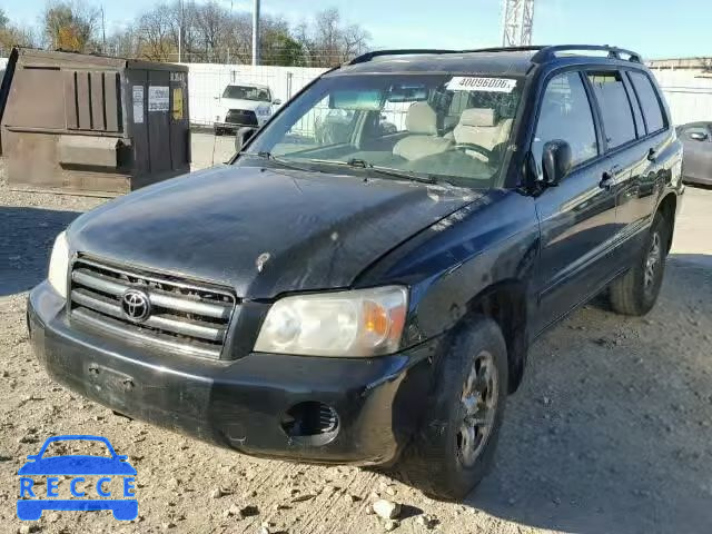 2004 TOYOTA HIGHLANDER JTEGD21A640092917 image 1