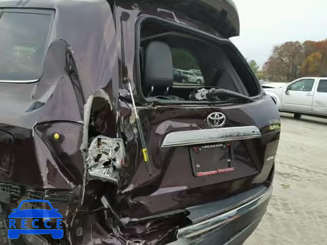 2013 TOYOTA HIGHLANDER 5TDBK3EH4DS195607 image 9